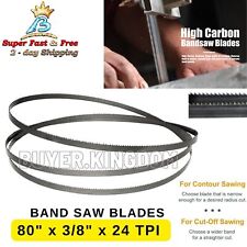 Band Saw Blade Metal Precision Cutting Woodworking Tool 80 X 38 With 24 Teeth