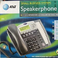 Att Att 974 1-4 Line 16 Station Small Business System Speakerphone Used
