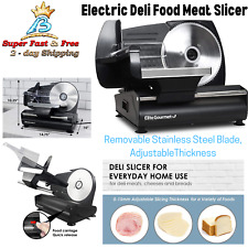 Electric Meat Slicer Deli Commercial Food Industrial Restaurant Cutter Blade 7.5