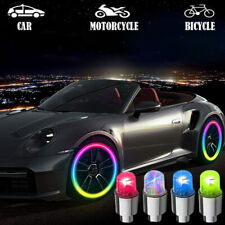4x Car Auto Wheel Tire Tyre Air Valve Stem Led Light Caps Cover Accessories Us