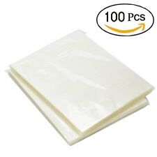 100 Pack Thermal Laminating Pouches 3 Mil Heat Seal A4 Letter Size 9x11.5 Sheets