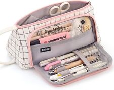 Pencil Case Pen Pouch Large Capacity Stationery Box Makeup Bag School Studento
