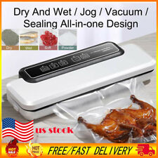 Commercial Vacuum Sealer Machine Seal Meal Food Saver System Tool With Free Bags