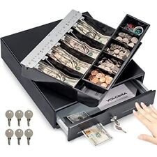 13 Manual Push Open Cash Register Drawer For Point Of Sale Pos System Black ...