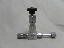 Whitey Swagelok Ss-21rs4 14 In 3000 Psi Ss Stainless Steel Needle Valve