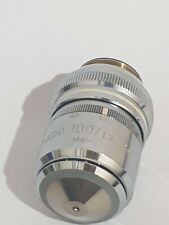Carl Zeiss West Germany Microscope Lens Planapo 1001.3 Oel M.l. 160-