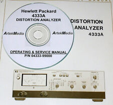 Hp 4333a Distortion Analyzer Operating Service Manual