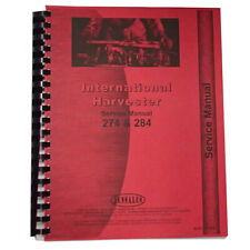 Fits International Harvester 284 Tractor Service Manual