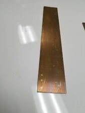 18 X 2 C360 Brass Flat Bar 12 Long Solid .125 Plate Mill Stock H02