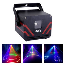 2w Rgb Animation Scan Laser Lighting Projector Disco Dj Party Show Stage Lights