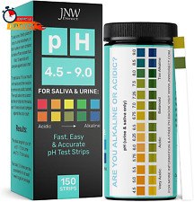 Ph Test Strips For Urine And Saliva - 150 Litmus Paper Ph Test Strips With Ebook