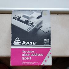 Avery Labels 4162 500 Count - Address Mailing Labels 3 12 X 1516 Tabulabel