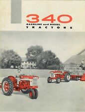 Ih Mccormick Farmall International 340 340d Tractors Gasoline Diesel Brochure