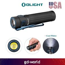 Olight Baton 3 Pro 1500 Lumens Rechargeable Flashlight Side Switch Pocket Clip