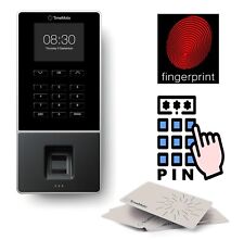 Timemoto Tm626 Employee Time Clock Fingerprintrfid Badge Pin Up To 200 User