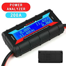 200a Lcd Digital High-precise Amp Watt Meter Rc Battery Solar Power Analyser Au