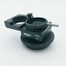 Nikon Microscope Slide Out Polarizer For Use With Dic On Te200 Te300 Inverted