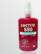 1 X Loctite 680 Retaining Compound High Strength 250ml Free Shipping