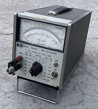 Vintage Hewlett-packard Hp 400fl Ac Voltmeter As-is Cond Powers On