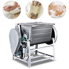 30qt Electric Commercial Double Speed Spiral Dough Mixer Flour Mixing Machine