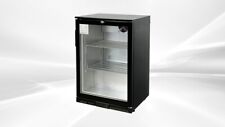 New Commercial Back Bar Cooler Refrigerator Glass Door 24 X 20 X 35 Nsf