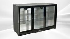 New Commercial Back Bar Cooler Glass Sliding Door Beer Refrigerator Nsf Etl