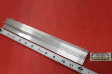 2 Pieces 34 X 34 X 18 Aluminum 6061 Angle Bar 12 Long T6 Mill Stock