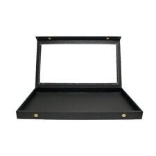 Novel Box Snap-close Acrylic Lid Black Jewelry Display Case 14.75 X 8.25 X...