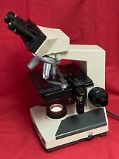 Olympus Ch2 Binocular Microscope With 4 Objectives A4x A10x A40x And A100x
