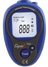 Supco Pit6l Mini Infrared Thermometer -4 To 518 Degree F Handheld Fluke