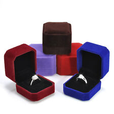 Wholesale Bulk Romantic Velet Heart Ring Gift Boxes Jewelry Supplie Hi