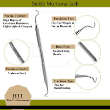 Montana Jack Sickle Scaler Double End Lightweight Periodontal Dental Instruments