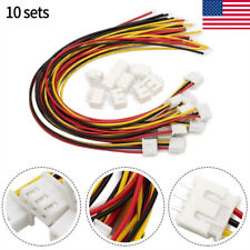 10 Set Jst Xh2.54mm 2 3 4 Pin Wire Cable Connector Male Female Plug Socket