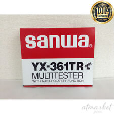New Sanwa Electric Meter Analog Multi Tester Multifunctional Yx - 361 From Japan