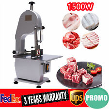 Heavy-duty Commercial Electric Meat Band Saw Bone Sawing Machine Cutter 1500w