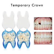 60 Pcs Dental Mixed Temporary Crown Anteriors Front Molar Posterior Methacrylate