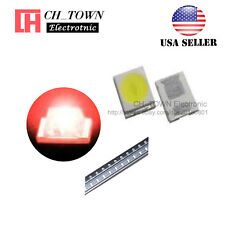 100pcs 2835 Red Light Smd Smt Led Diodes Emitting 0.8 Thick Ultra Bright Usa