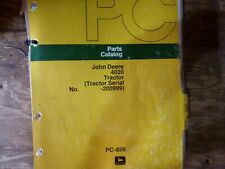 John Deere 4020 Tractor Parts Catalog Manual Book Original Pc-859 Sn -200999