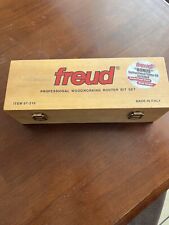 Freud 3 Pc Industrial Router Bit Set 97-210 Ogee Raised Panel Backcutter Mint