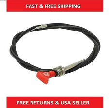 Fuel Shut Off Cable Fits Ford 4610 5610 6610 7610 7710 With Quiet Cab 1981-1991