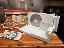 Krups Universal Compact Meat Slicer 355 Original Box And Paperwork. Works