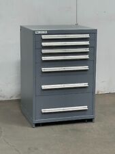 Used Stanley Vidmar 7 Drawer Cabinet Industrial Tool Storage 44 Tall 2729