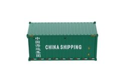 China Shipping 20ft Dry Goods Transport Sea Container Green 150 Plastic Model