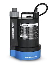 Submersible Water Pump 13 Hp 2450gph Utility Pump Thermoplastic Electric Por...