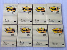 New Post-it Line Notes 4 X 6 100 Sheetspad 8 Pads Yellow