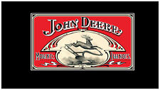John Deere 1909 Historic Vintage Recreated Color Logo - Emblem Sticker Decal