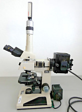 Nikon Optiphot Phase Contrast Microscope W Fluorescence Illuminator
