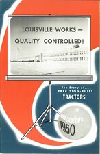 Ih Farmall Cub Assembly Line Louisville Works Factory Brochure Mid-century 1950