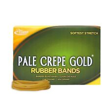 Alliance Rubber Pale Crepe Gold Rubber Bands Size 331 Lb Bands Golden Crepe