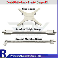 Dental Gauges Measuring Bracket Height Boone Star Gauge Orthodontic Instruments